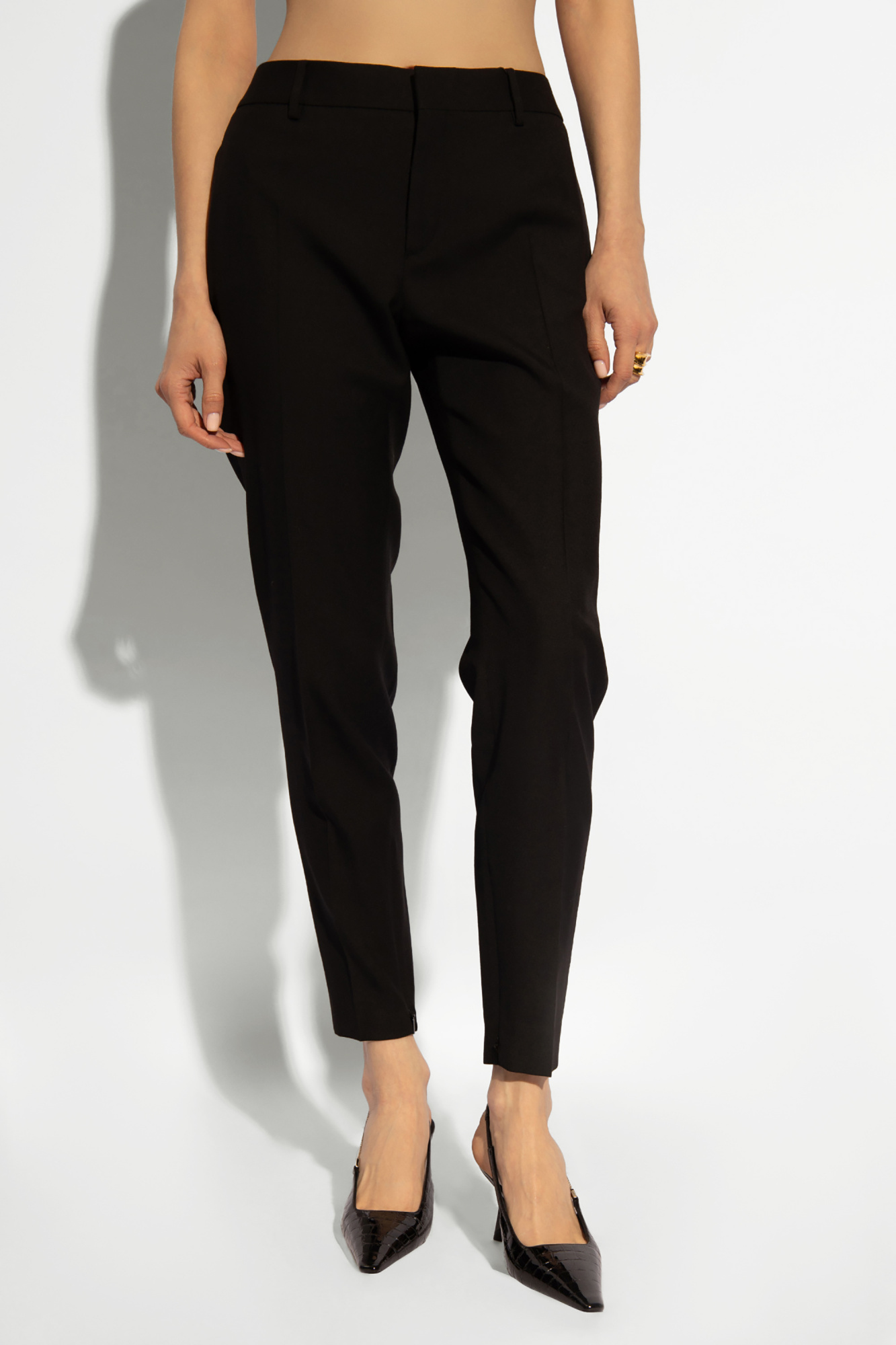 Saint Laurent Pleat-front trousers